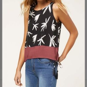 O’Neill Floral Aaron Sleeveless Top